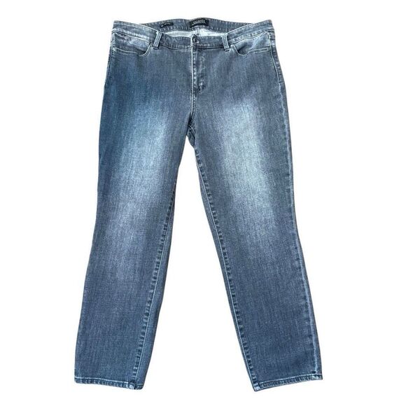 Talbots Flawless Five-Pocket Slim Ankle Jeans 14 - Picture 1 of 10